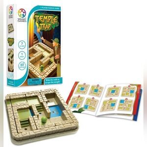 🩵SmartGames 2011 Edition Temple Trap 3D Travel Puzzle Game